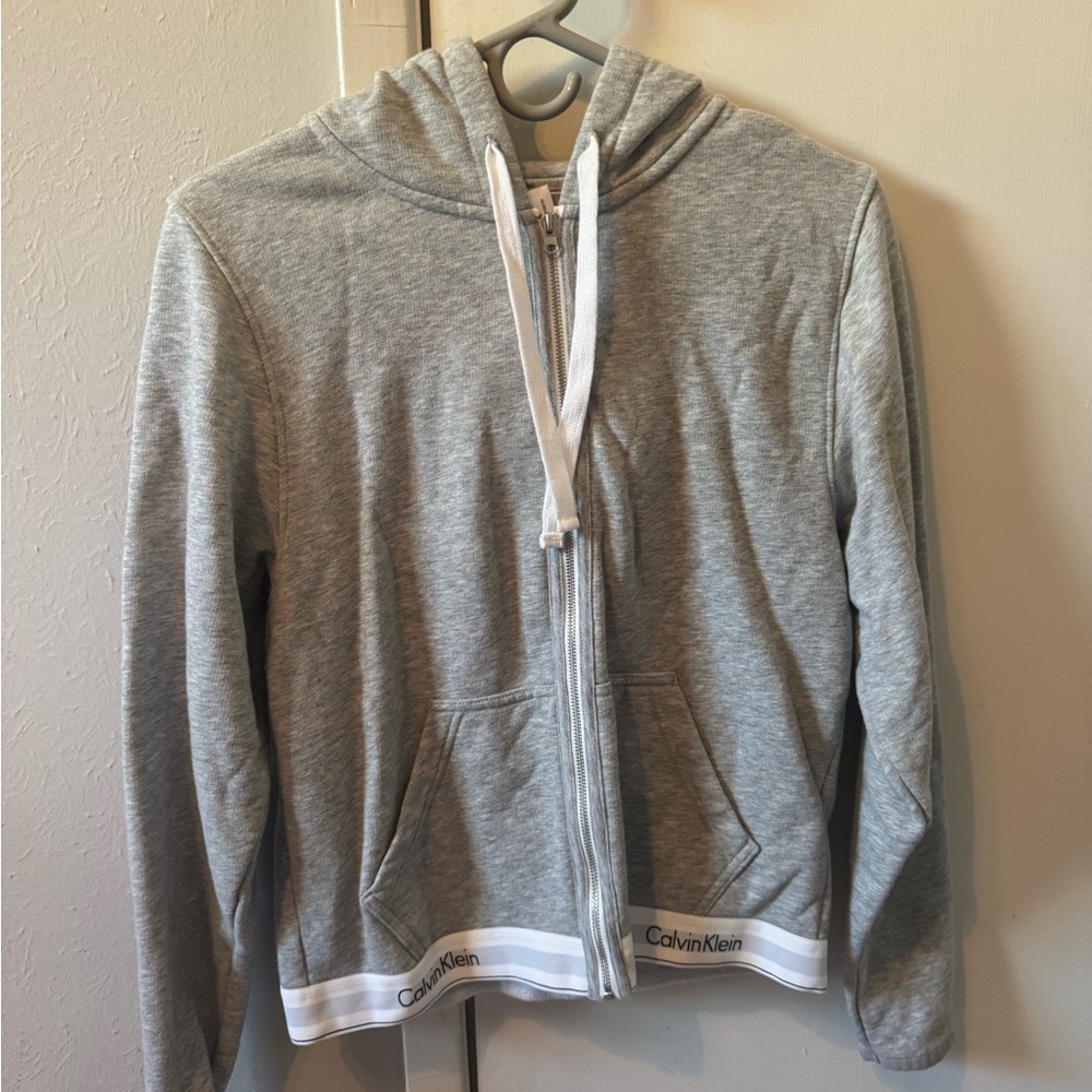 Women’s Calvin Klein Modern Cotton Fleece Jacket